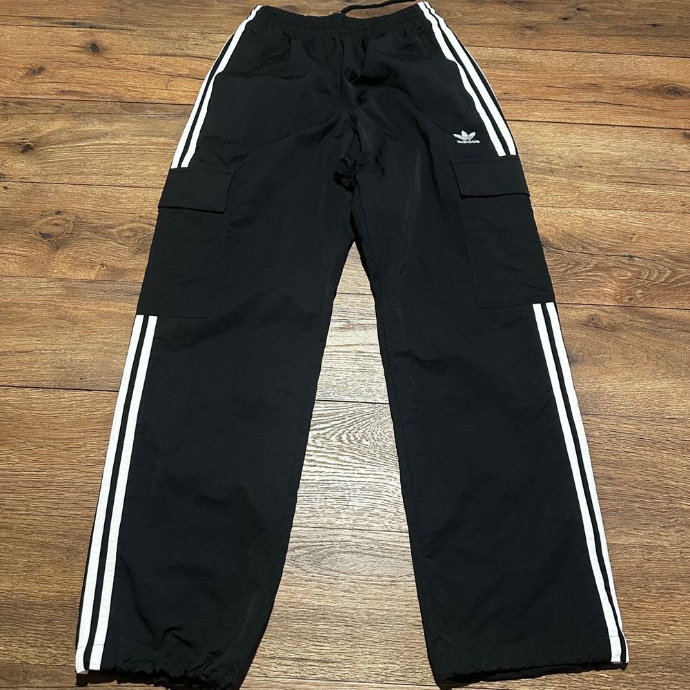 Adidas Black Cargo Pants Women XS HR3364